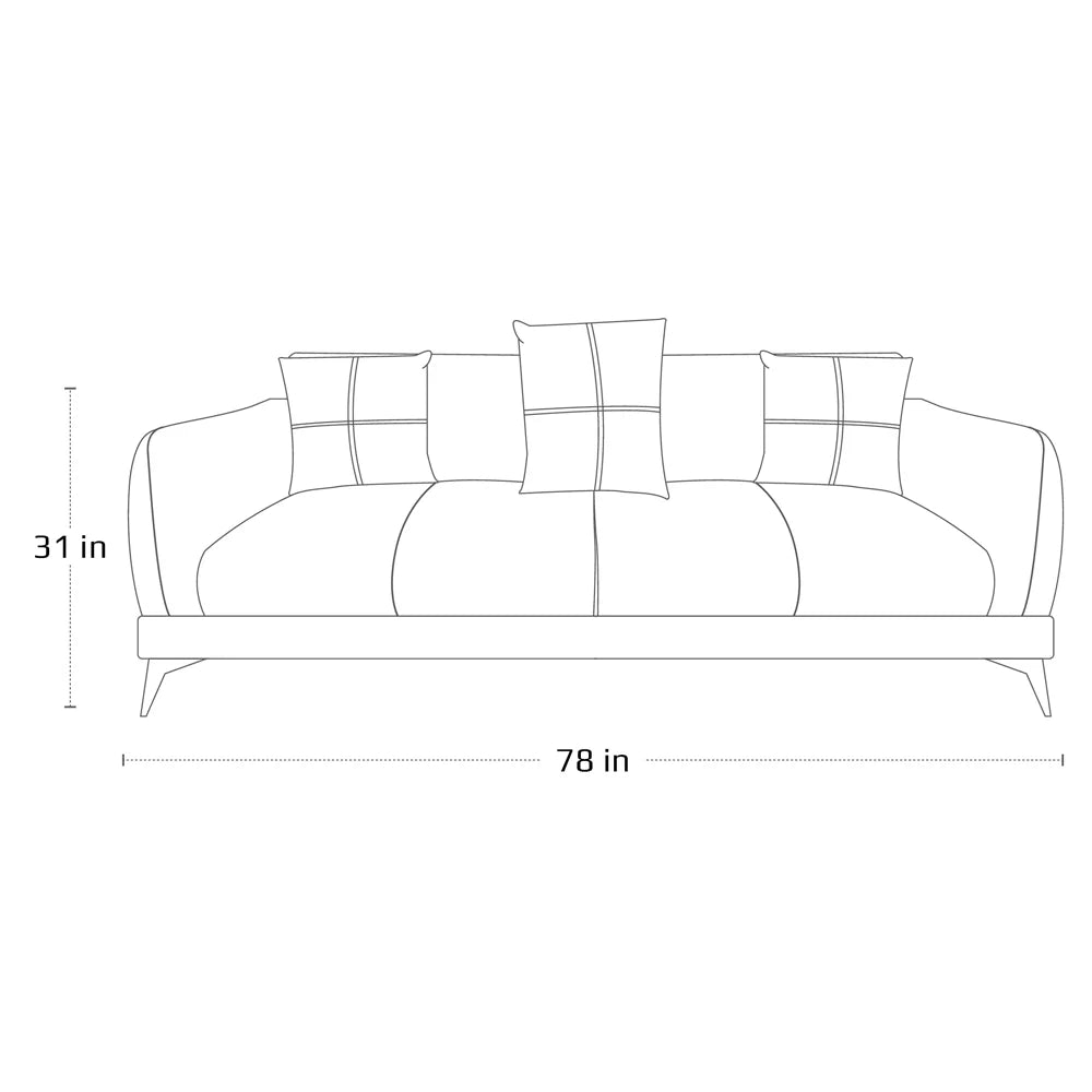 Brudett Sofa Set