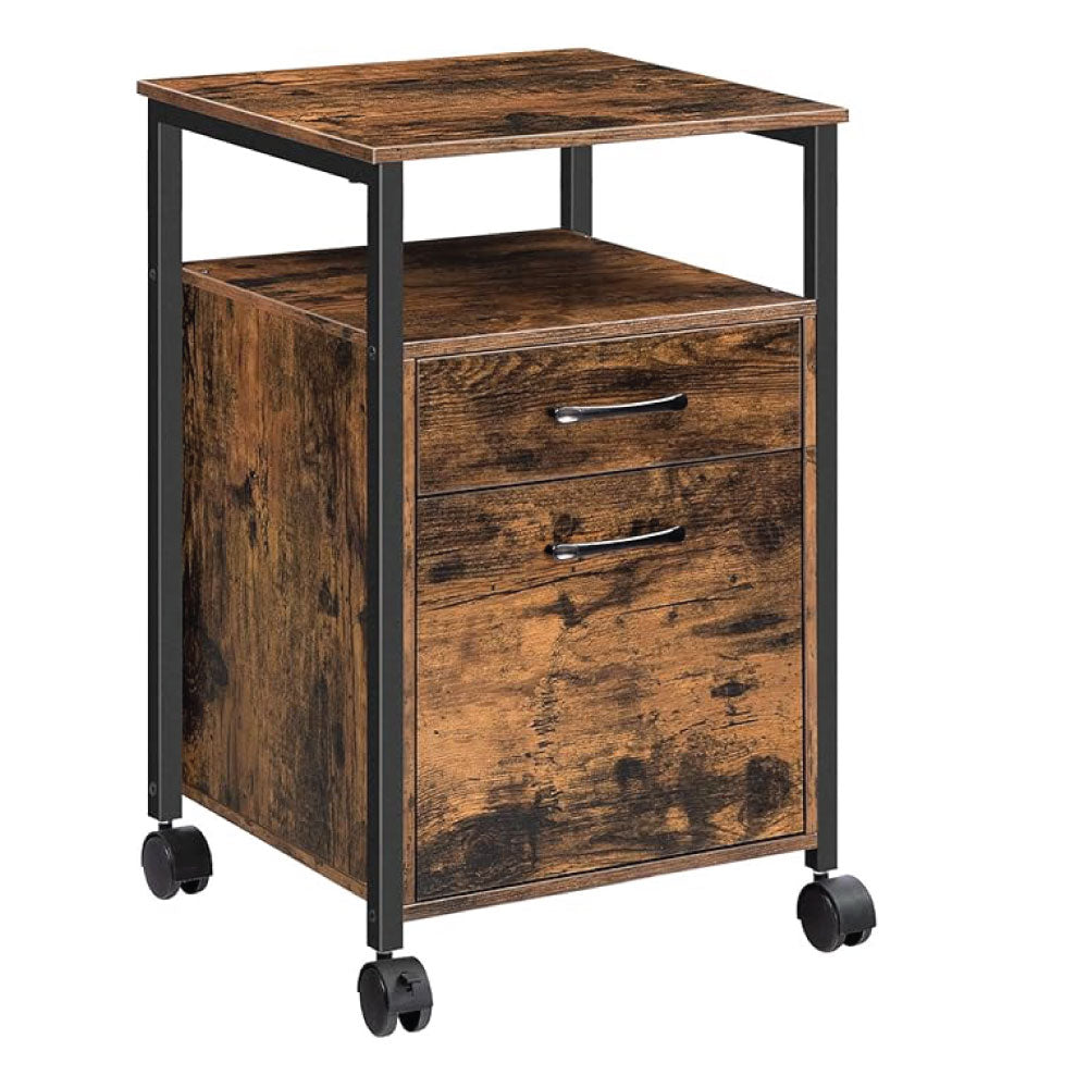 Rustic Draw Unit Rustic Drawer Pedestal – Officio Mobilia